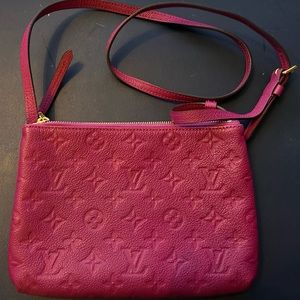 Louis Vuitton Grape monogram Empriente Leather Twice Bag